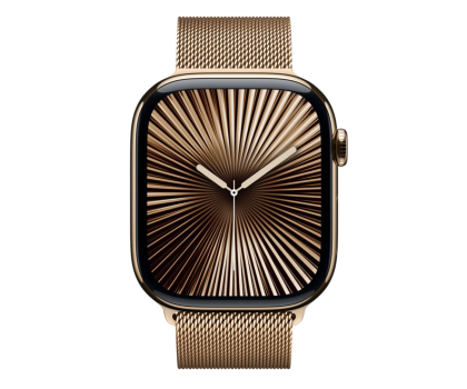 Pasek do smartwatchy Apple Bransoleta mediolańska 44-49mm M/L złoty